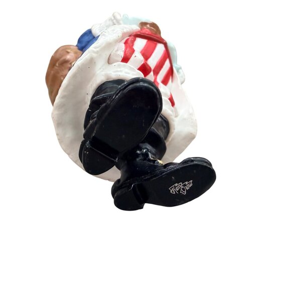 Patriotic Santa Claus Christmas Ornament 1996 Fitz & Floyd 5.5" - Picture 5 of 6